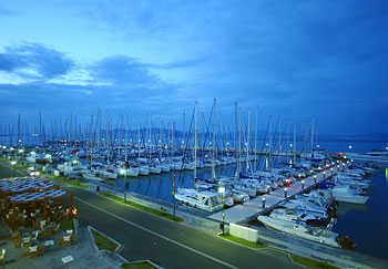 hotel and kos >> View of the marina